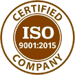 ISO 9001:2015 Certified Company